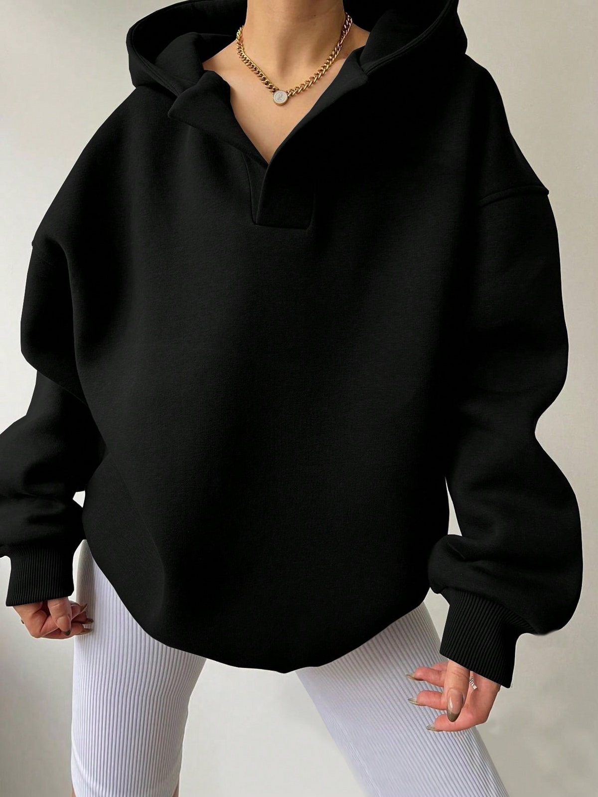 Elspeth Cozy Oversized Fleece Hoodie