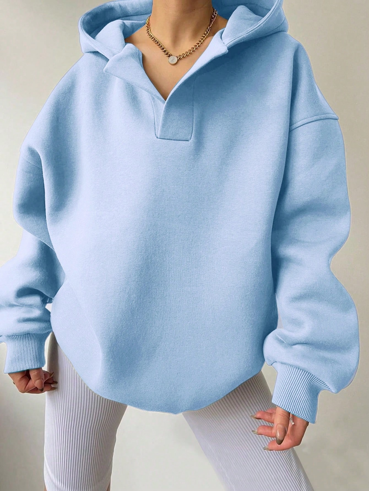 Elspeth Cozy Oversized Fleece Hoodie